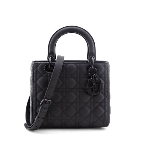 dior bag black matte|dior ladies handbags.